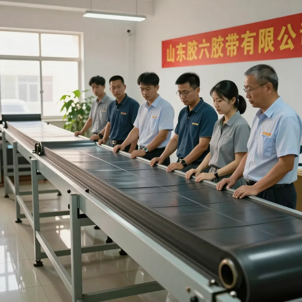 输送带|聚酯输送带|尼龙输送带|花纹输送带-山东胶六胶带有限公司 关于我们配图
